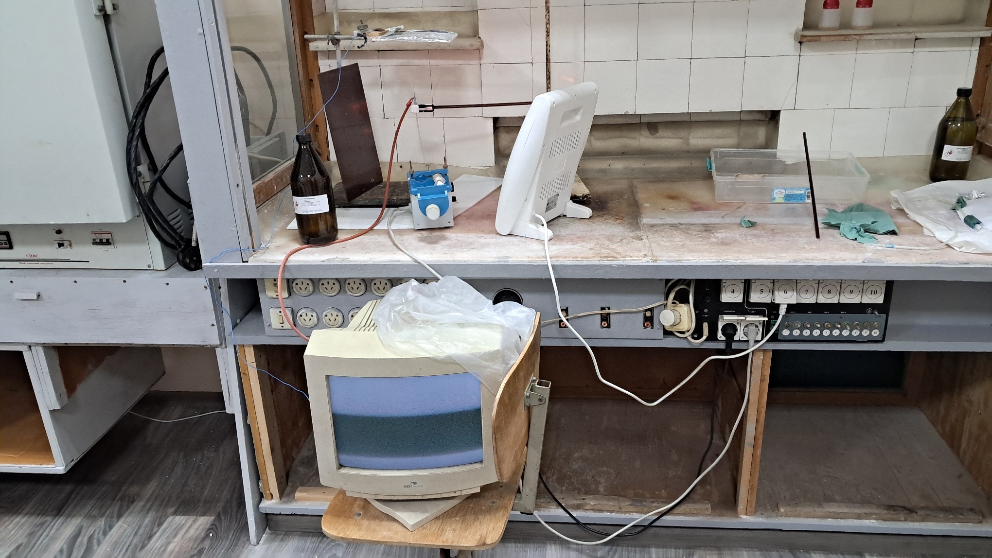 Electrospinning: Solution of PVDF in DMF (Unsuccessful Experiment)